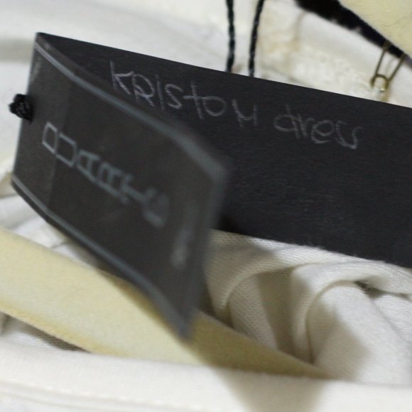 HENRY DUARTE Solid White Bodycon Dress - Picture 5 of 5